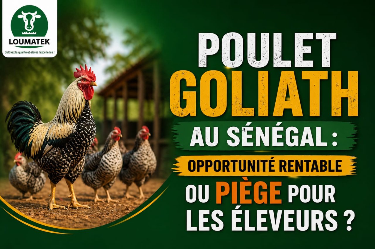 Poulet Goliath au Sénégal : opportunité rentable ou piège pour les éleveurs ?