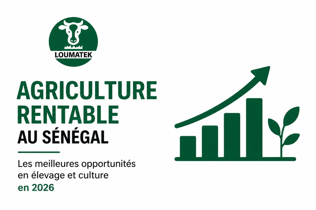 Agriculture rentable au Sénégal : les meilleures opportunités en élevage et culture en 2026