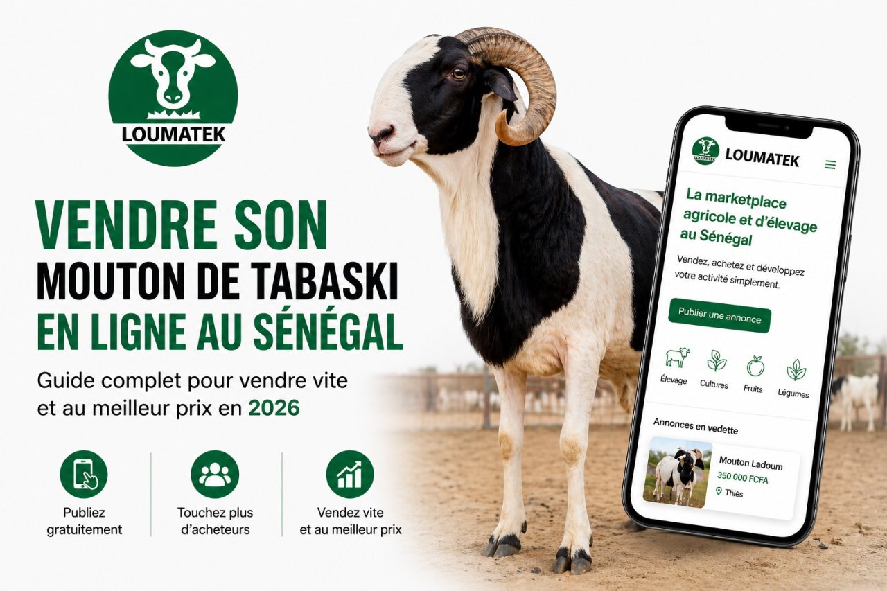Vendre son mouton de Tabaski en ligne au Sénégal : guide complet pour vendre vite et au meilleur prix en 2026
