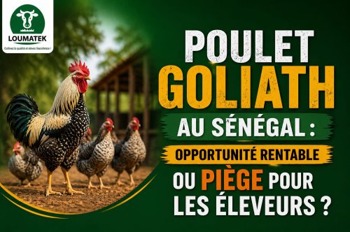 Poulet Goliath au Sénégal : opportunité rentable ou piège pour les éleveurs ?