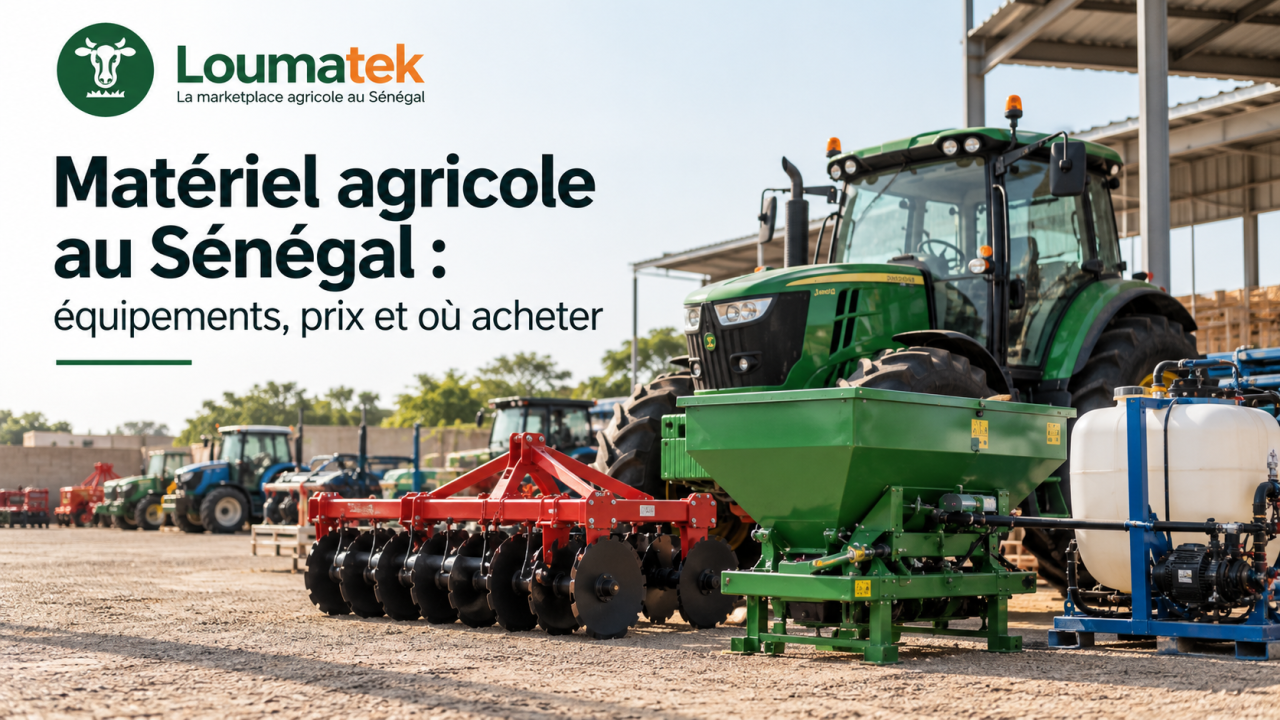 Matériel agricole au Sénégal : équipements, prix et où acheter