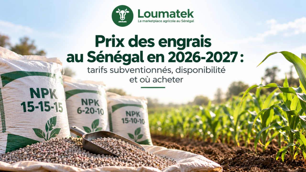 Prix des engrais au Sénégal en 2026-2027 : tarifs subventionnés, disponibilité et où acheter