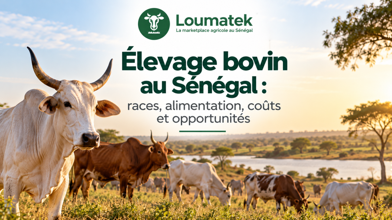 Élevage bovin au Sénégal : races, alimentation, coûts et opportunités