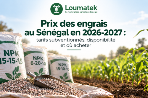Prix des engrais au Sénégal en 2026-2027 : tarifs subventionnés, disponibilité et où acheter