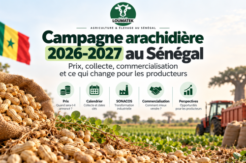 Campagne arachidière 2026-2027 au Sénégal : prix, collecte et commercialisation