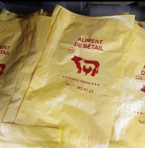Sac emballage vierge personnalisé