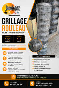 Grillage 100M pour exploitation agricole