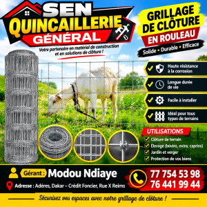 Grillage pour clôture